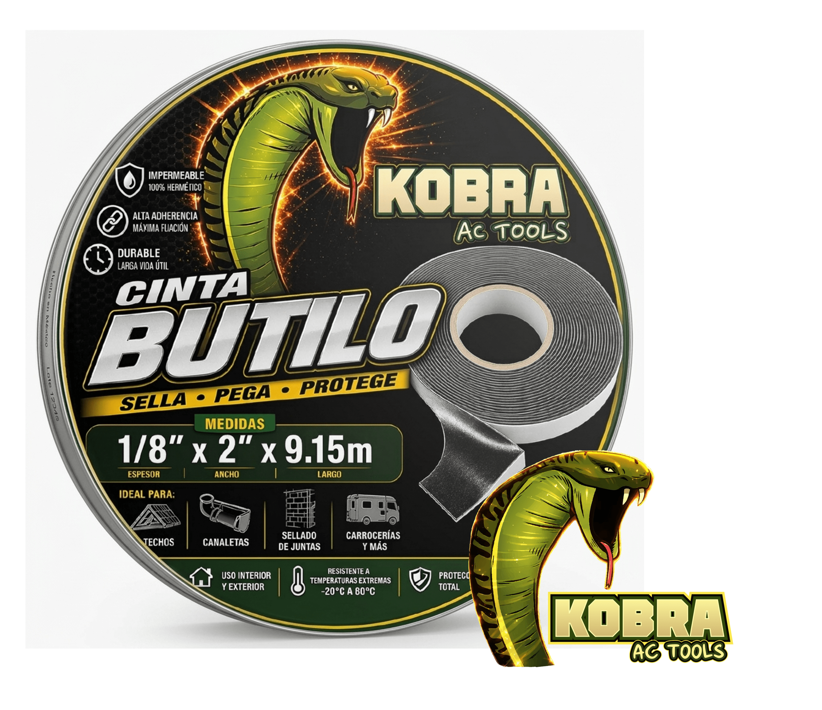Cinta Butilo